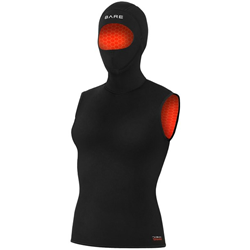 5/3mm Ultrawarmth Hooded Vest Black Women